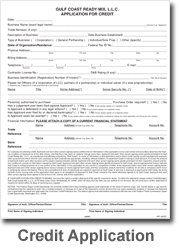 Credit Application